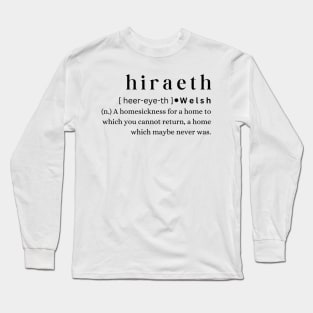 Hiraeth Long Sleeve T-Shirt